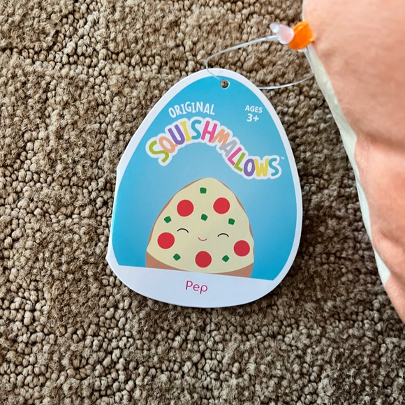 8 inch Pizza Squishmallow- Pep - Picture 3 of 3